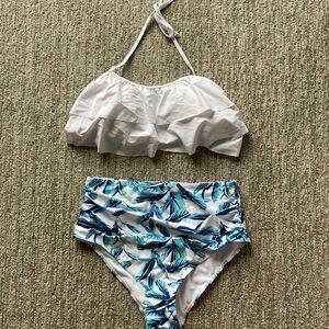 High Waisted Two Piece Swimsuit